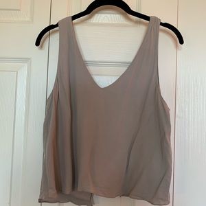 Wilfred Free Sleeveless Top w/ open back